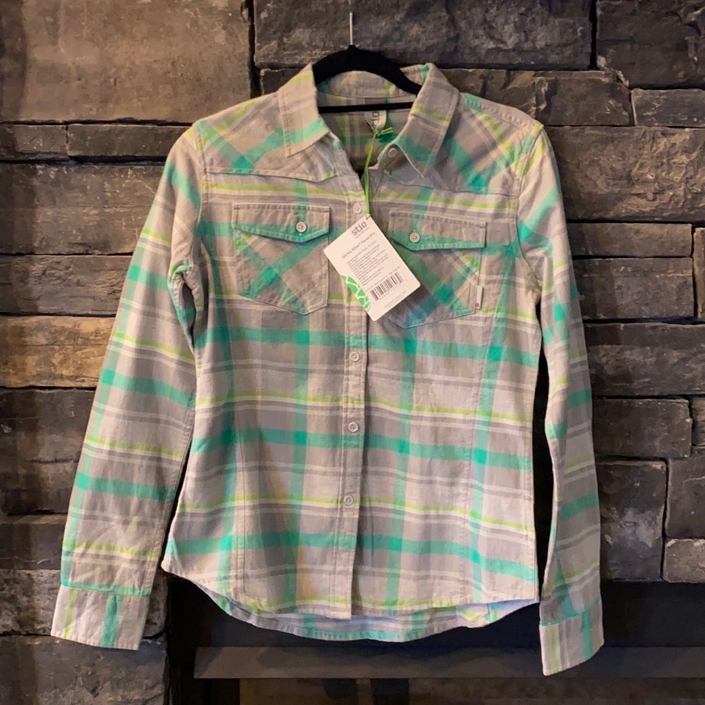 Stio Women’s Willow Flannel Shirt in a Small